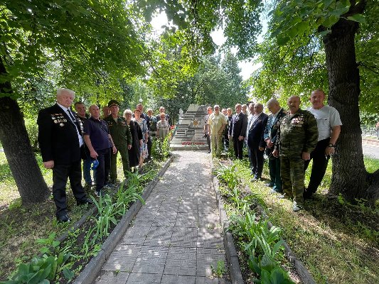 Дань памяти ветеранам боевых действий и локальных войн за рубежом